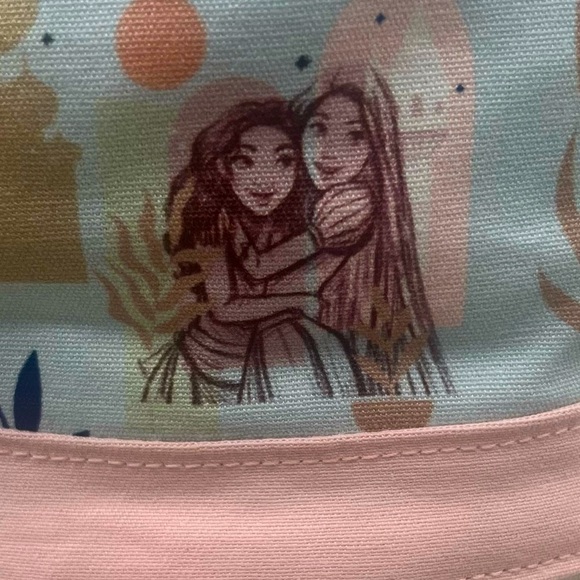 Disney Parks PRINCESSES Bucket Sun Hat In Pastel Colors Adult One Size NEW - Picture 7 of 7